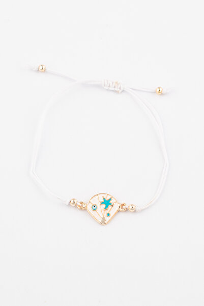 Sortie Aksesuar Deniz Yıldızı, Kabuğu ve Nazar Boncuğu Figürlü Boyu Ayarlanab...