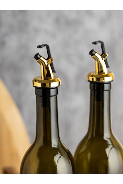 BÜYÜLÜ HOME 2 Adet Gold Tıpa Başlık Yağdanlık Tıpası