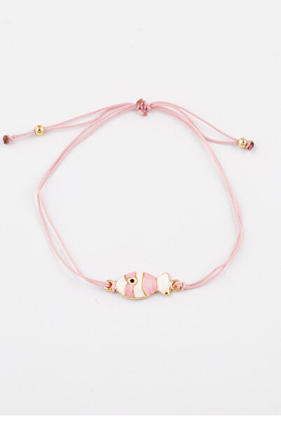Sortie Aksesuar Balik Figürlü Boyu Ayarlanabilir Makrome İp Bileklik 103