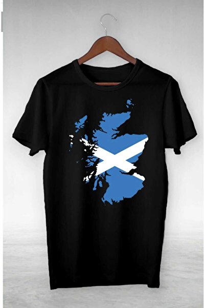 PERISENSE Unisex Femei Bărbați X Sıgn On Blue Map Printed Oversize Tricou