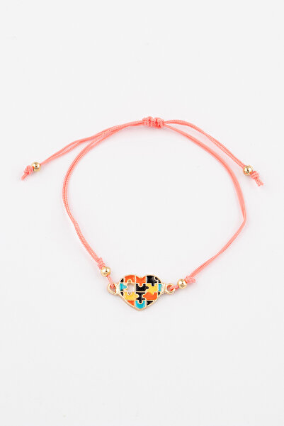 Sortie Aksesuar Puzzle Figürlü Boyu Ayarlanabilir Makrome İp Bileklik 108