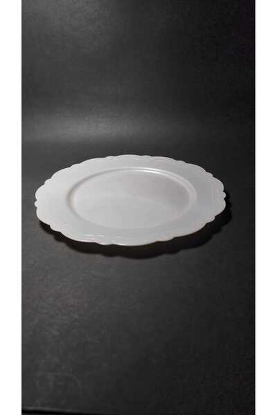 Evinizin Yardımcısı 6 Pcs Mica and Party Plates for Birthday - 19 cm Plastic Plate