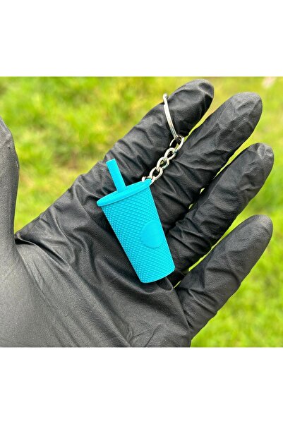 3dbaydesign Blue Cute Keychain Cupă de cafea