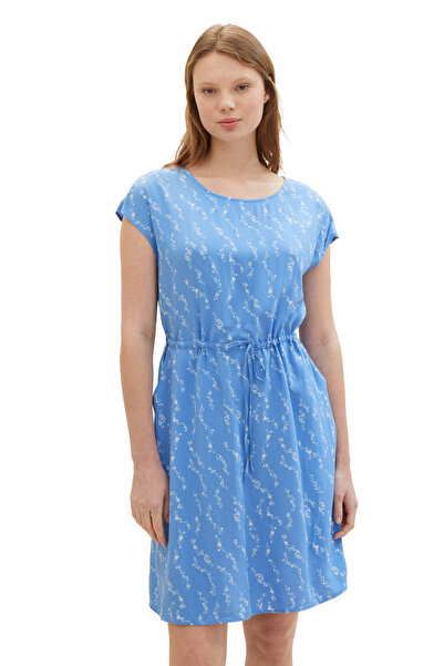 Tom Tailor Denim jednoduché viskózové šaty