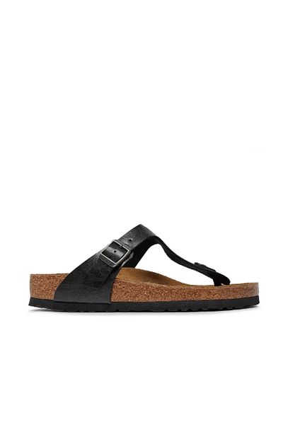 Birkenstock Gizeh BF541951, Damen Hausschuhe, Schwarz