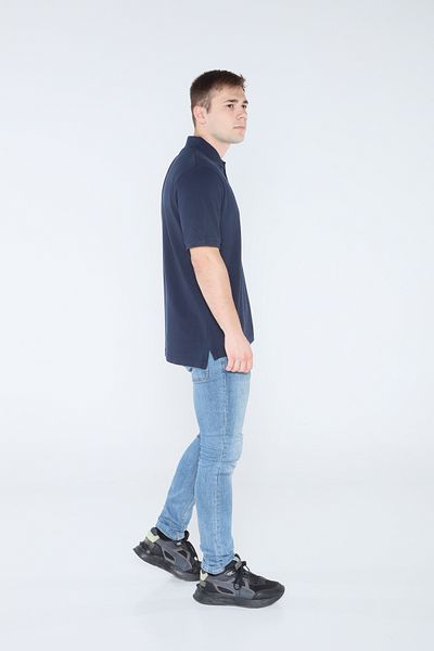 Nautica Navy Blue Men's Polo Collar T-Shirt N1M01638