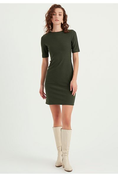 Herita Kurzärmliges Bleistiftkleid