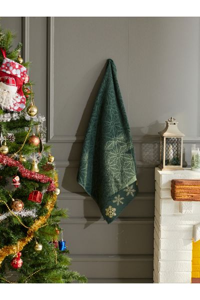 Homelover Πετσέτα μπάνιου 100% οργανικό βαμβάκι Special Design Winter Collection 70x130