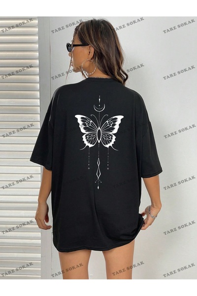 Adrift BAY Unisex majica sa leptirima Sa deznom - KOD-1382
