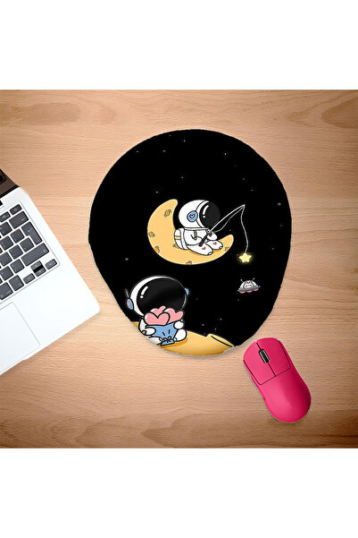 UcuruStore Χαριτωμένο mouse pad αστροναύτη με στήριγμα καρπού