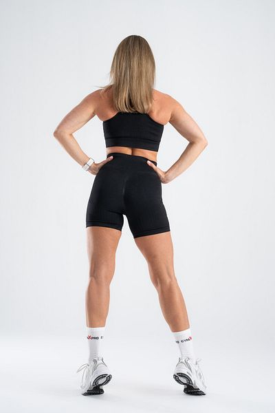 GYMXPRO Set pantaloni scurți cu detaliu push-up super flexibili