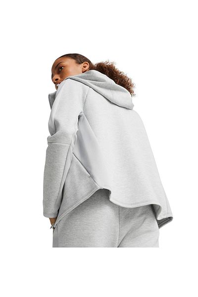 Puma Hanorac gri pentru femei Evostripe, în stil casual 67787804