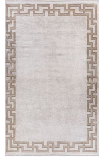 Gabardin Halı Vouge Koleksiyon Çerçeveli Bambu&İpek Halı Oturma Odası & Salon...