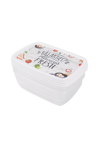 HOBBY LİFE Hobby Life Decobox 3-Piece Storage Container 3x1,2 L