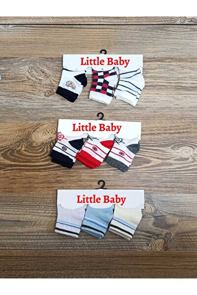 Little Baby 9'lu Bebek Çorabı