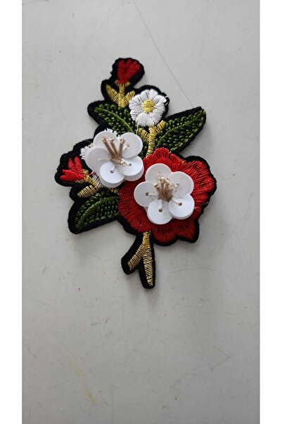 Genel Markalar 6×9 Ütü İle Yapışan Çiçek Arma Aplik