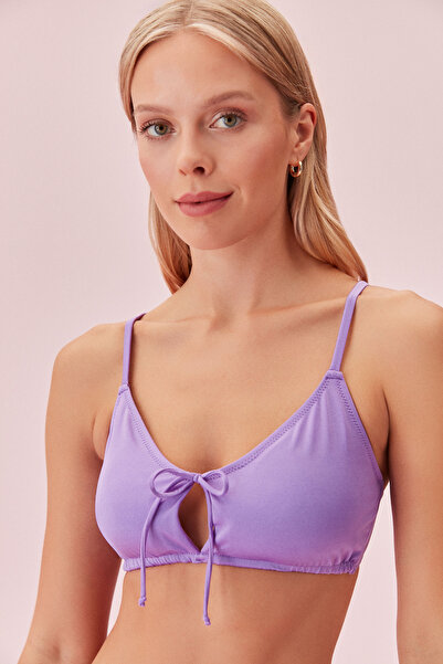 SUWEN Bağcıklı Bralet Bikini Üst