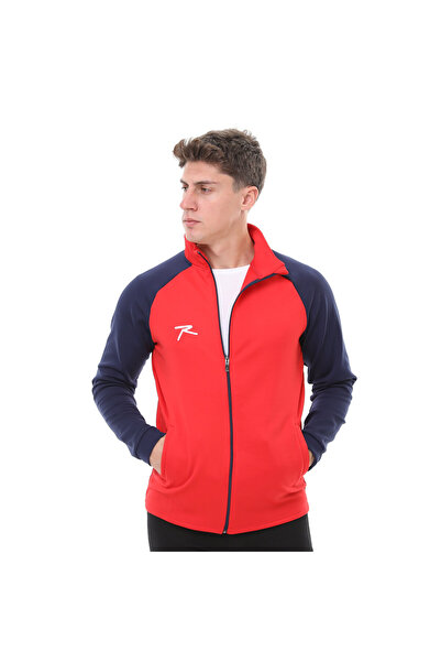 raru DEXTER RED - Full Zip Top