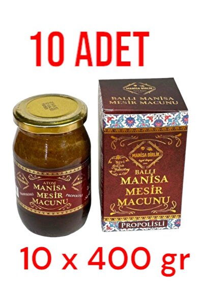 MANİSA BİRLİK Atom Mesir Macunu 400 Gr 10 Adet