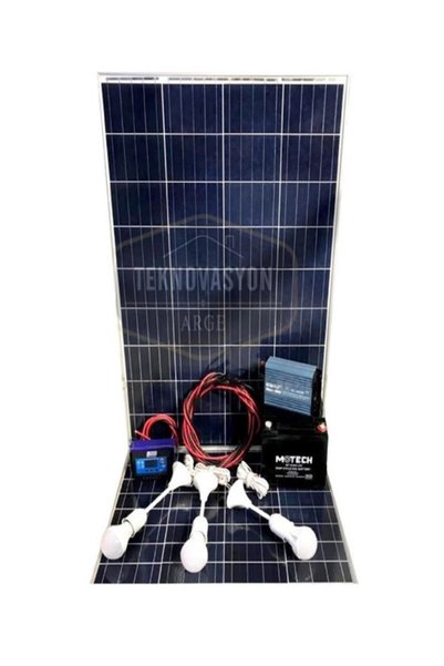 OFFGRID BAG Serkut Mühendislik 600Watt Hazır Solar Aydınlatma Paketi