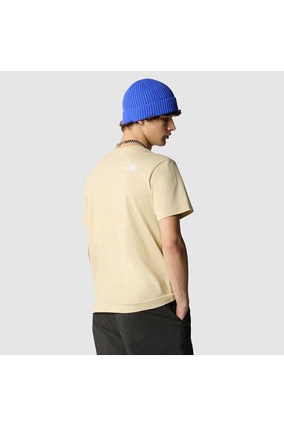 THE NORTH FACE Men's Beige T-Shirt (NF0A87NX3X41)