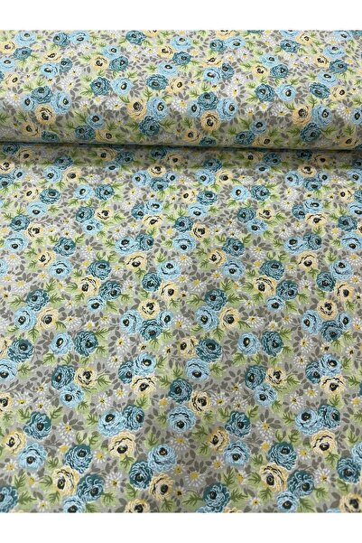 Nesli Ev Ürünleri Poplin En 170 Cm Daisy Star