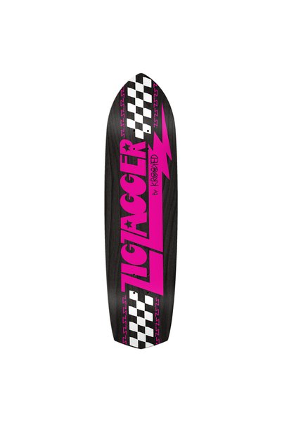 Krooked Zig Zagger OG Graphic Black Pink 8.62 Kaykay Tahtası