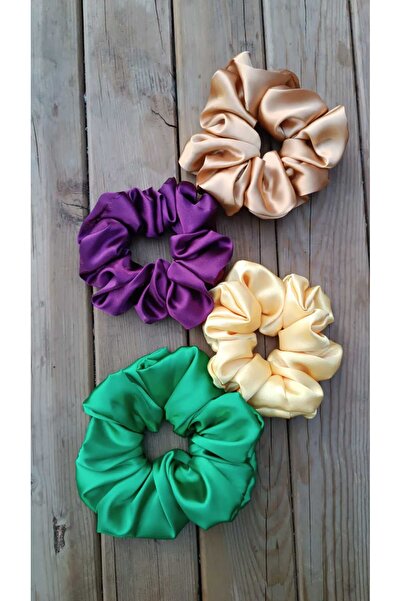 Çiğdem Tuhafiye satin ring 4-piece set buckle