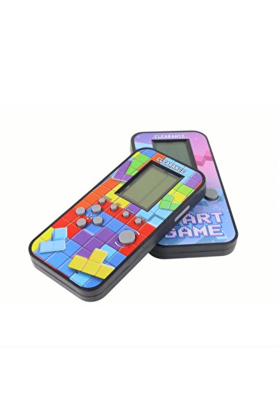 nextbuy Elektronik Mantık Oyunu Nostaljik Tetris Telefon Görünümlü Gameboy Zeka Oyuncağı Pilli El Atarisi