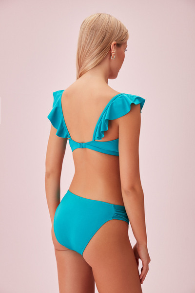 SUWEN Volanlı Bralet Bikini Üst