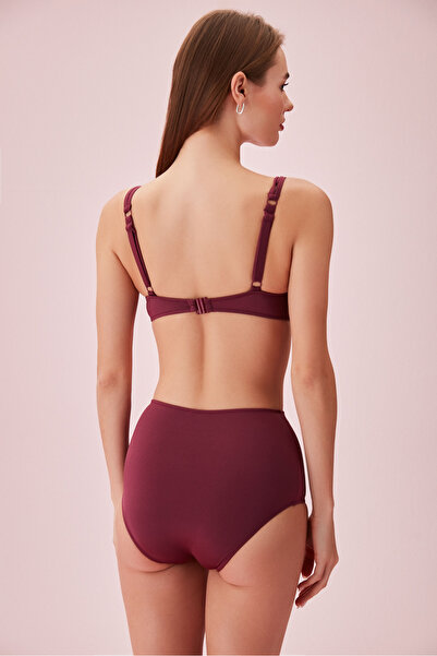 SUWEN Balenli Körüklü Bikini Üst