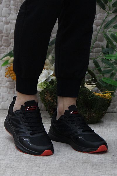Kinetix Pantofi sport pentru bărbați Fazer TX Black Red Anatomical Light Produs original