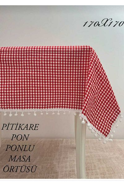 HMZ PITIKARE PON PUFF TABLE CLOTH, SOFRA CLOTH, PICKNIC CLOTH
