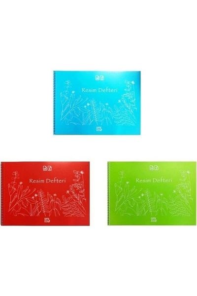 Gıpta Eco Pp Spiral Picture Notebook (23*35 Cm) 25 Sheets