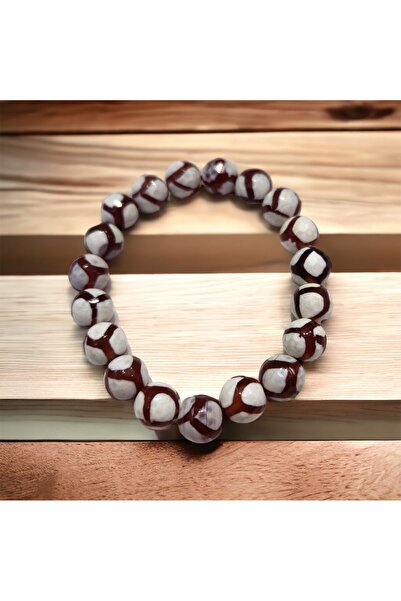 Zeyn DOĞALTAŞ KENDİNDEN DESENLİ AKİK TAŞI BİLEKLİK