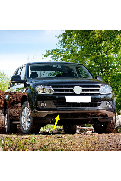 Bisra VW Amarok 2010-2012  Uyumlu Ön Tampon Sağ Alt Çeki Demiri Kapağı 2H7807155