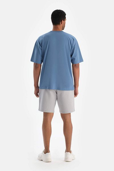 Dagi Men's Gray Cotton Shorts