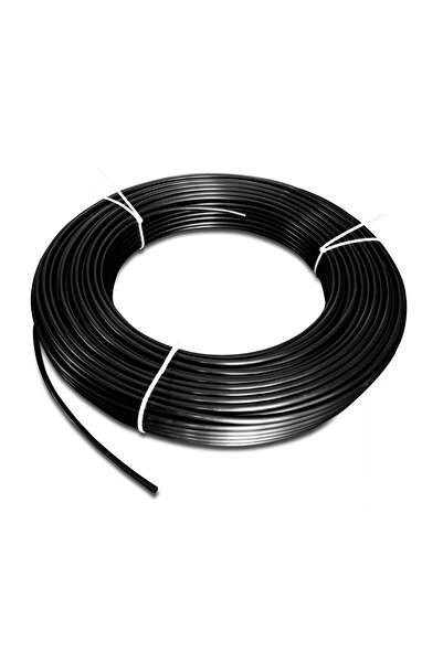 Genel Markalar 8x6mm PA Polyamid Kemik Hava Hortumu -siyah- 10 Metre