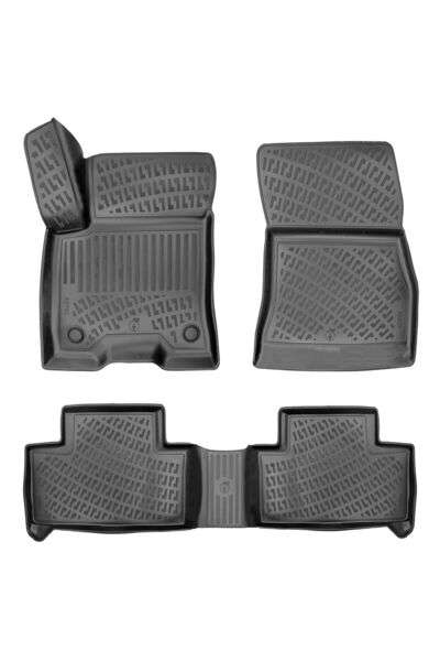 Rizline Mercedes EQB 2024 Araca Özel Tasarım 3D Havuzlu Paspas