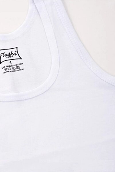 Tutku Pamuklu Erkek Çocuk Atlet 6'lı