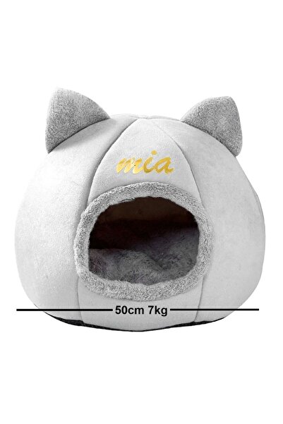 pericat petshop Pericat Yeni Sezon Kedi Evi Yatağı 50cm Taban Özel Tasarım He...