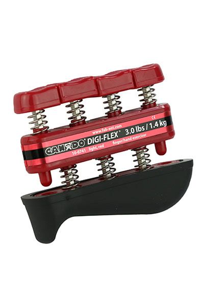 Libor CanDo® Digi-Flex® Hand Exerciser - Red, Light - Finger (3.0 lb) / hand (10.0 lb)10-0741