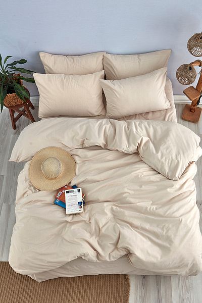 BONJARDİNHOME Set cuvertură dublu din bumbac boem