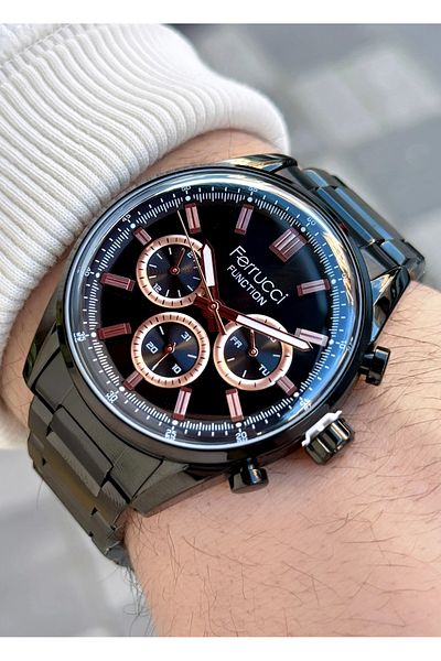 Ferrucci Function FCF.03299FM.03 Steel Cord Men's Wrist Watch
