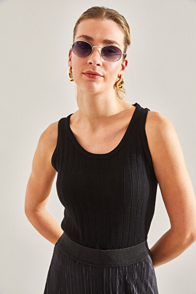 Bianco Lucci Strickwaren Damen-Sommerbluse - 20246059