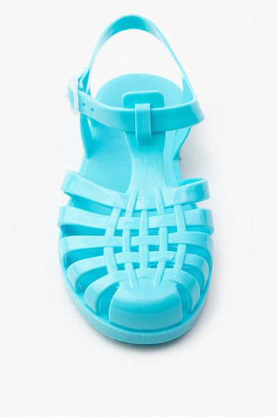 NİŞANTAŞI SHOES Anderline Jr. Baby Blue Matte Belt Detail Kindersandalen