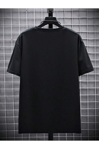 AFROGİYİM Unisex No Days Off Printed Oversize T-shirt