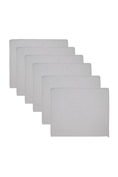 Müslin 6'lı Ağız Mendili 20x20 Cm 2024