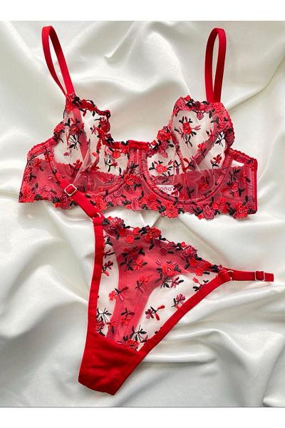 ARONA Flower Pattern Fantasy Set