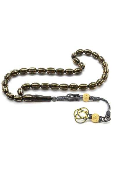 Tesbihane 1000 Ayar Kazaz Püsküllü Pirinç Karpuz Yarma Arpa Kesim Rus Oltu Tesbih 101001497